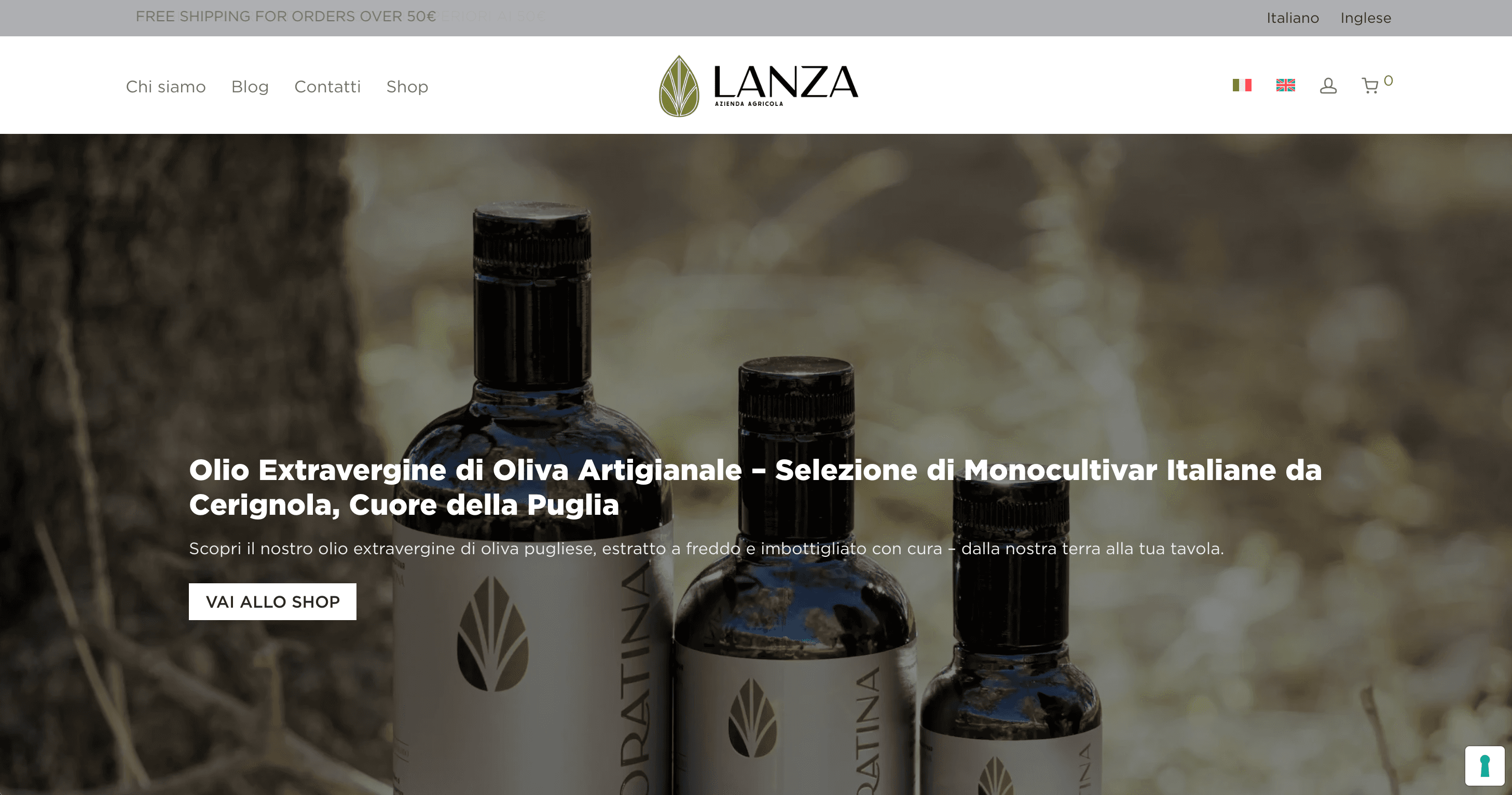 Screenshot agricolalanza.com