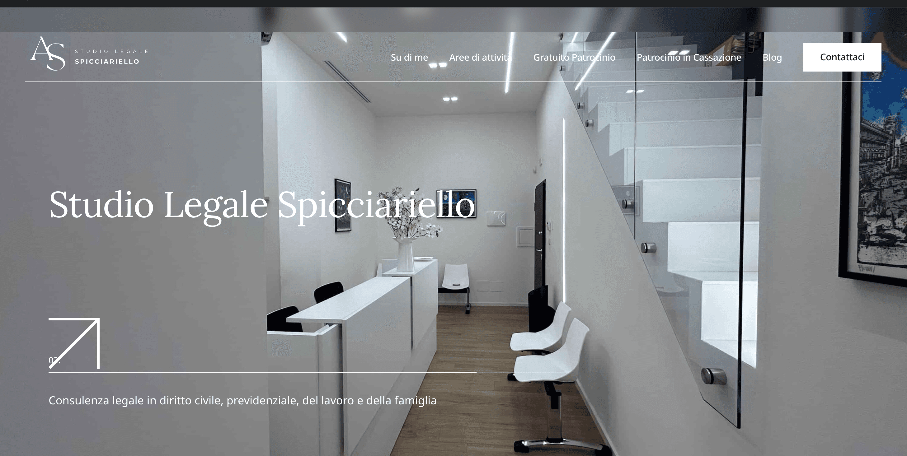 Anteprima progetto studiolegalespicciariello.it